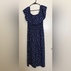 I.N. San Francisco Textured Blue and White jumper